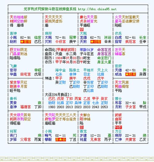 有的不支持真太阳时排盘比如信达利排盘网上的紫微斗数在线排盘系统是