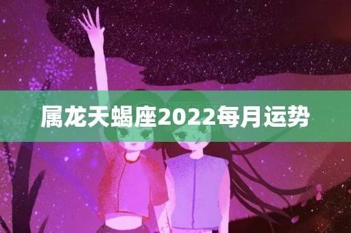 属龙天蝎座2023每月运势