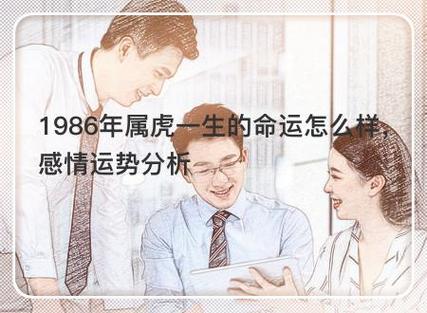 1986年属虎一生的命运怎么样,感情运势分析